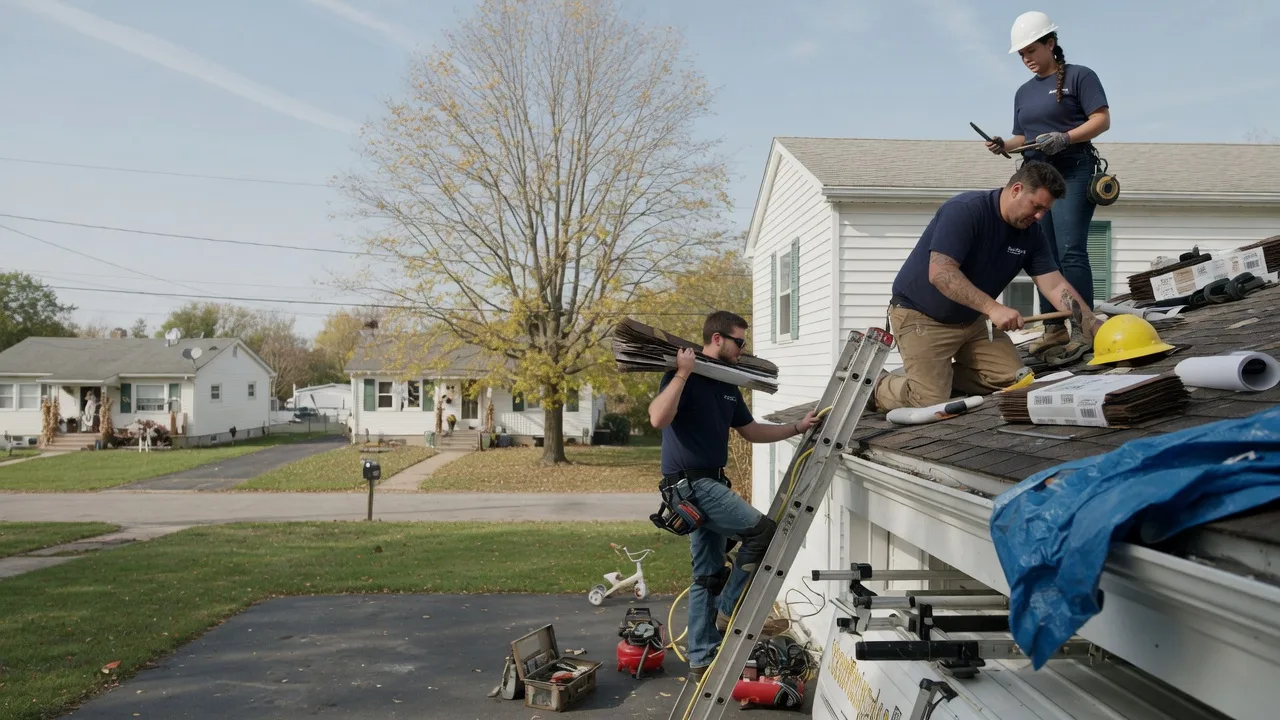 Local Roofing Contractors in Shobonier, IL near me